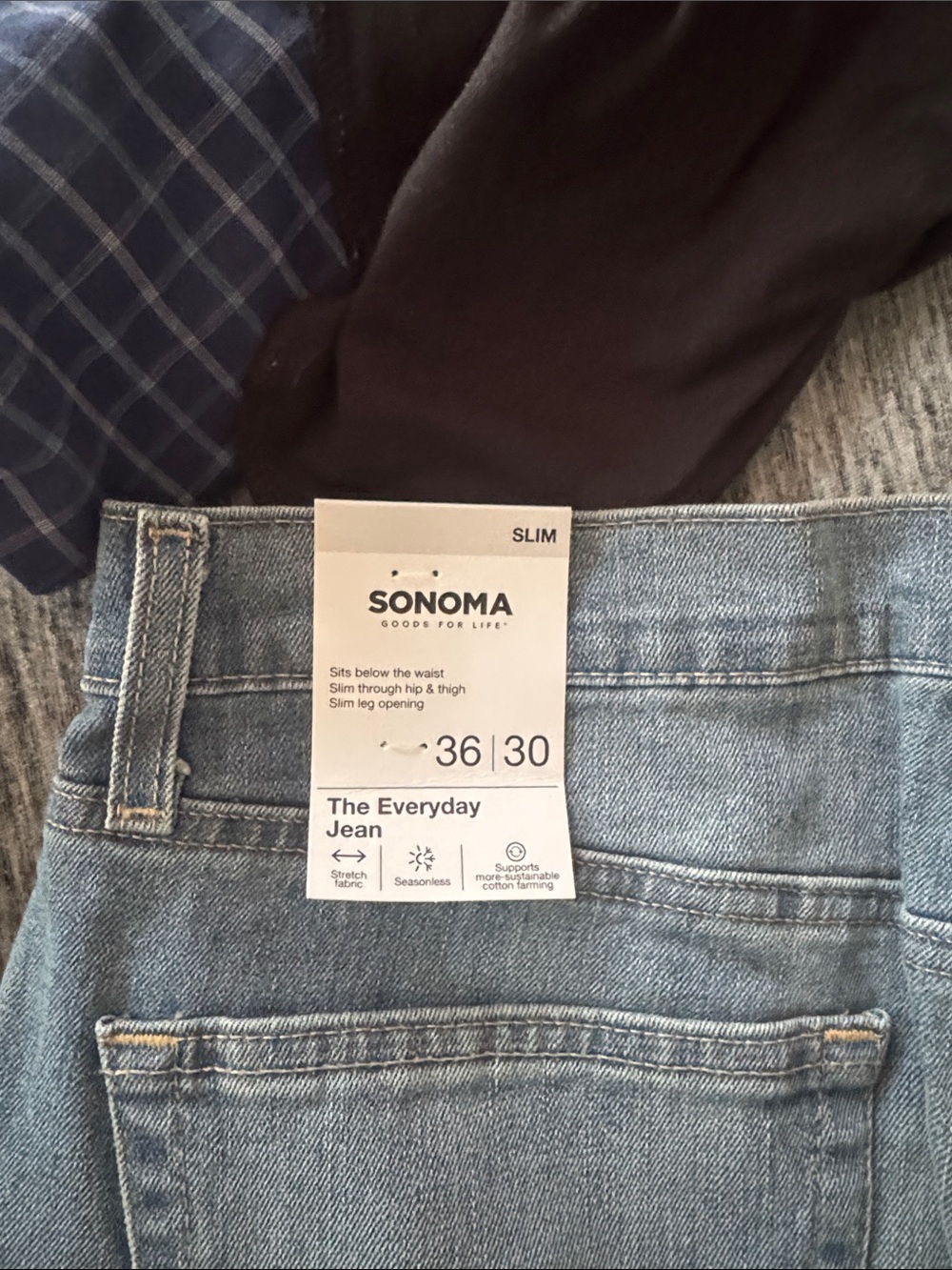Sonoma Slim Light Blue Men’s Jeans